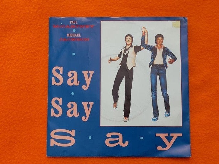 Paul McCartney & Michael Jackson - Say Say Say (1983), Gebruikt, 7 inch, Ophalen of Verzenden, Pop