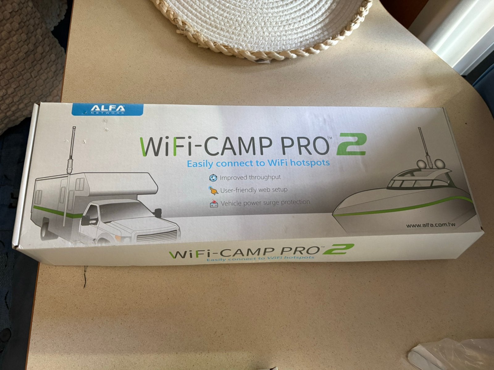 Wifi-camp pro2, Caravans en Kamperen, Caravan accessoires, Zo goed als nieuw, Ophalen