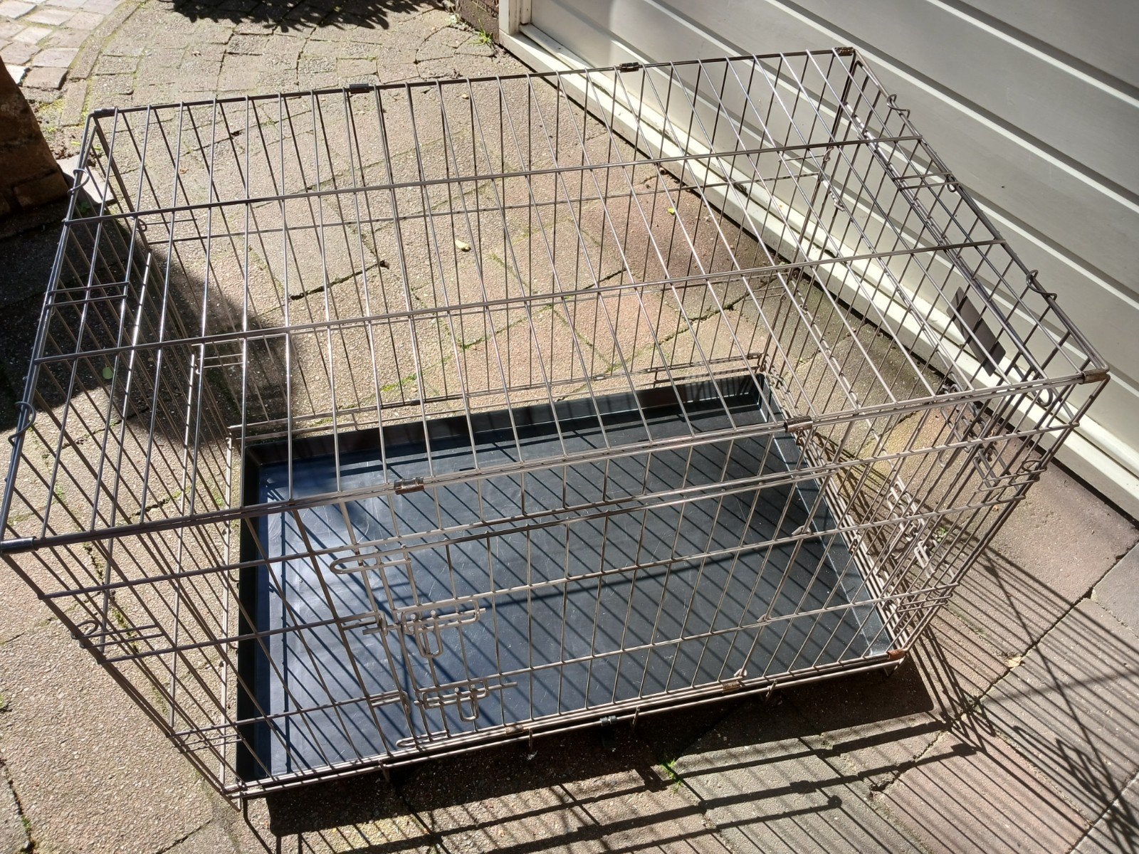 Hondenbench, Ophalen of Verzenden, Zo goed als nieuw, 75 tot 110 cm, Minder dan 65 cm