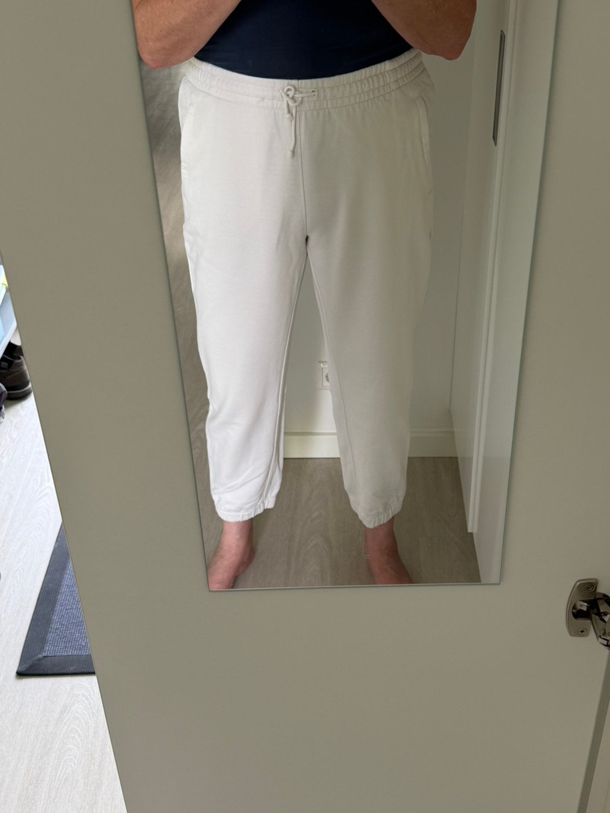 Bijna nieuw Drykorn witte broek maat XL, Wit, Maat 42/44 (L), Ophalen of Verzenden, Zo goed als nieuw