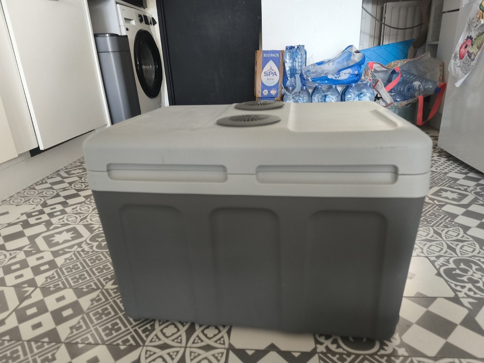 Tristar Koelbox KB-7240 - Elektrisch, met wielen, Caravans en Kamperen, Koelboxen, Zo goed als nieuw, Koelbox, Elektrisch, Ophalen of Verzenden