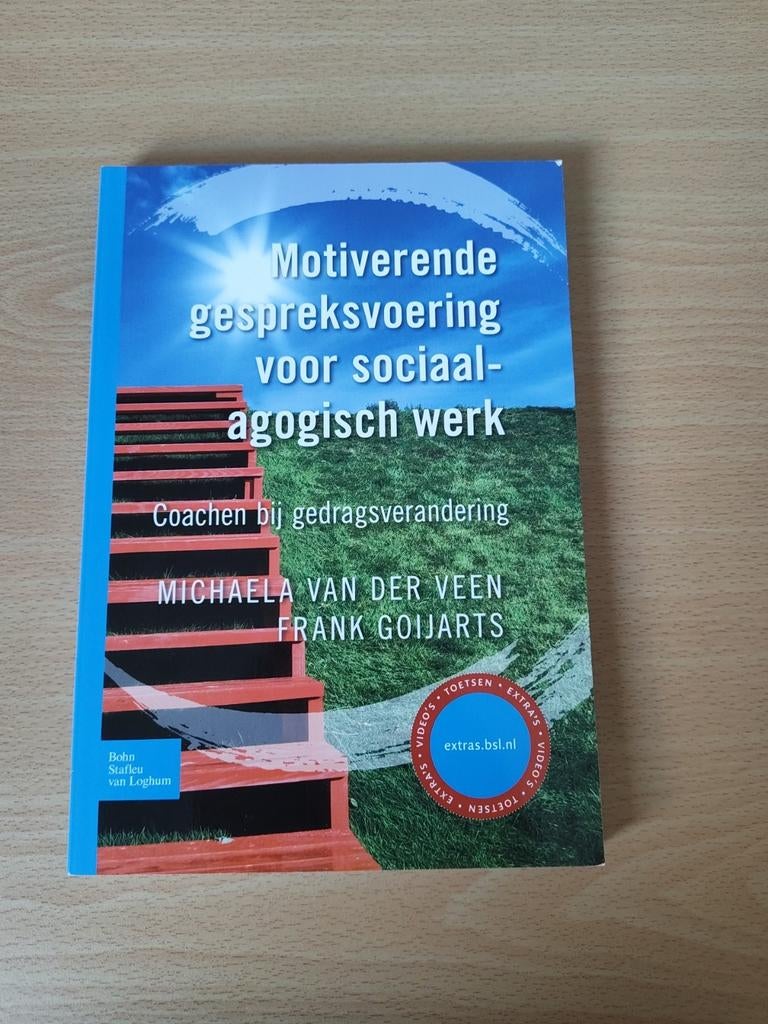 Motiverende gespreksvoering voor sociaalagogisch werk, Michaela Veen; Frank Goijarts, Sociale wetenschap, Ophalen of Verzenden