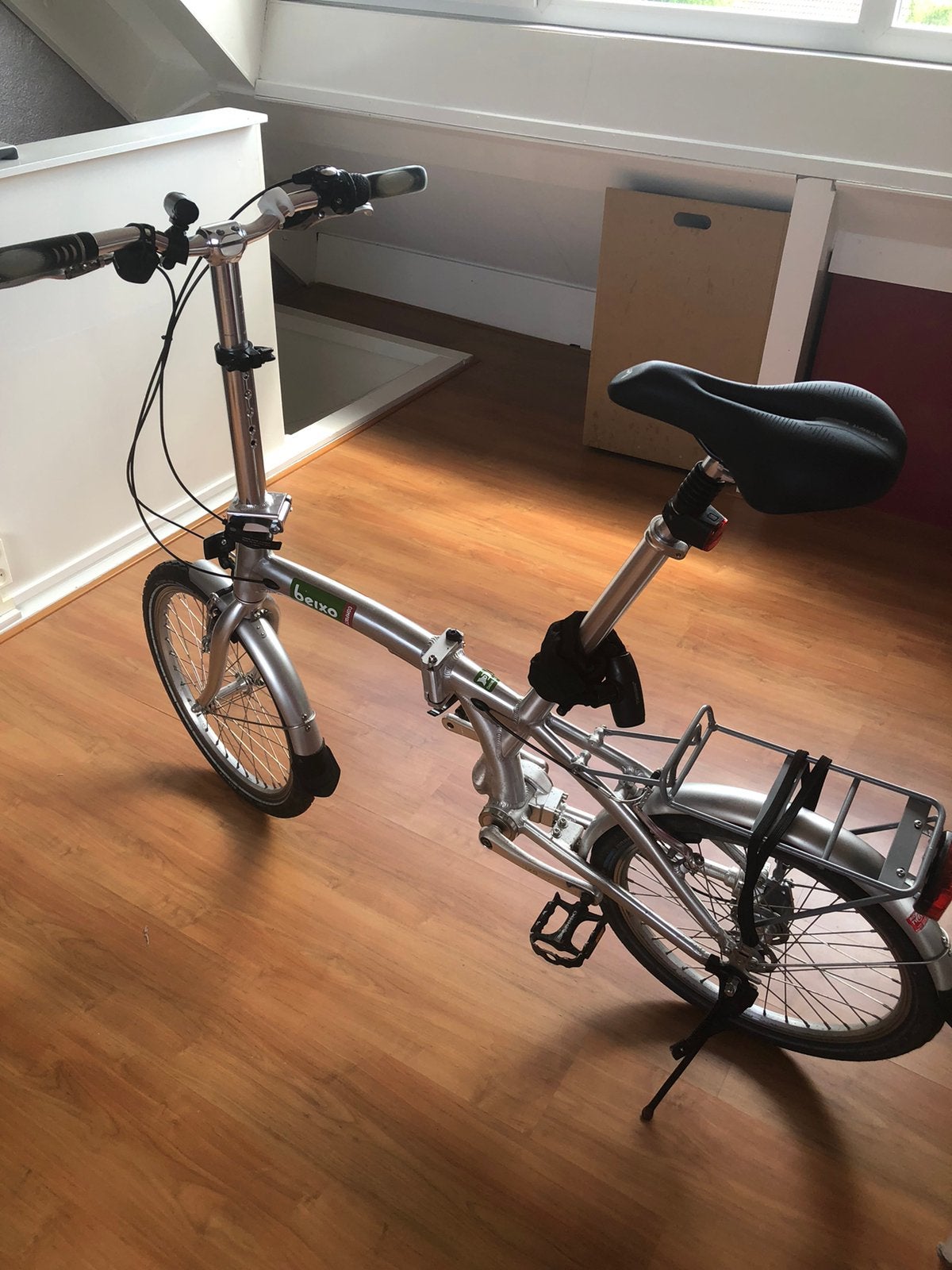 Beixo vouwfiets zonder ketting, Ophalen, Gebruikt, Totaal opvouwbaar, 20 inch of meer