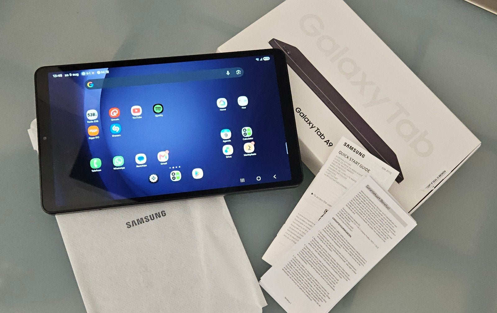 Samsung Galaxy Tab A9 (8.7 inch) –Met Sim/wifi functie (4G), Computers en Software, Android Tablets, 9 inch, Ophalen of Verzenden