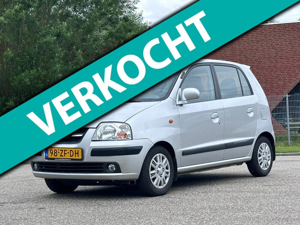 Hyundai Atos 1.1i Dynamic Cool Automaat*Airco*118.000 NAP*El, Auto's, Hyundai, 31 €/maand, 4 cilinders, Origineel Nederlands, Atos