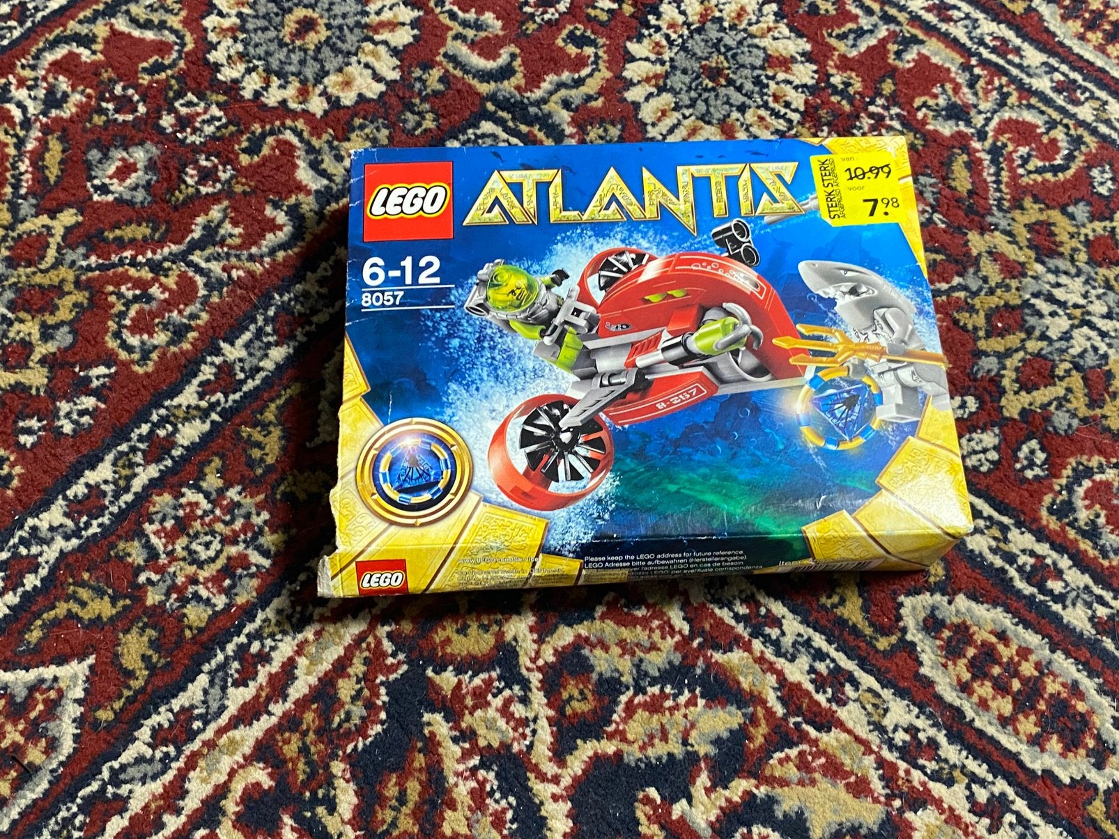 Lego Atlantis 8057, Ophalen of Verzenden, Zo goed als nieuw
