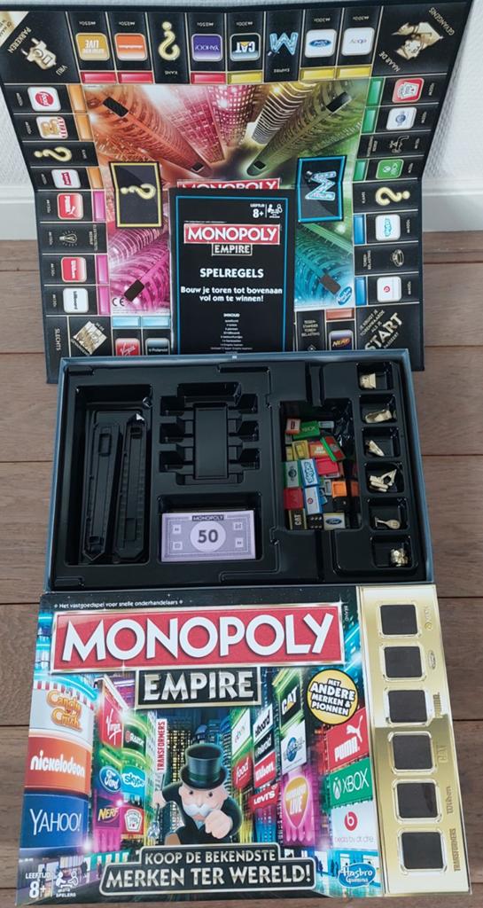 Monopoly Empire, Hobby en Vrije tijd, Gezelschapsspellen | Bordspellen, Een of twee spelers, Ophalen of Verzenden, Nieuw, Hasbro