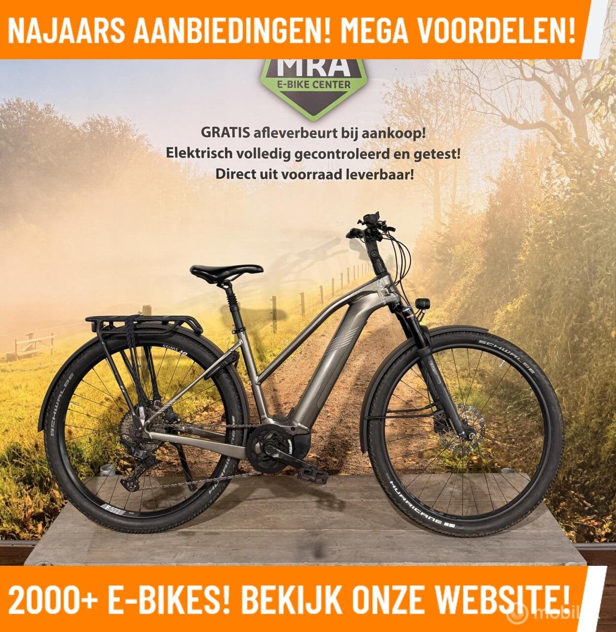 Cannondale Tesoro Elektrische fiets met BOSCH midden motor!, 55 tot 59 cm, Zo goed als nieuw, 50 km per accu of meer, Overige merken