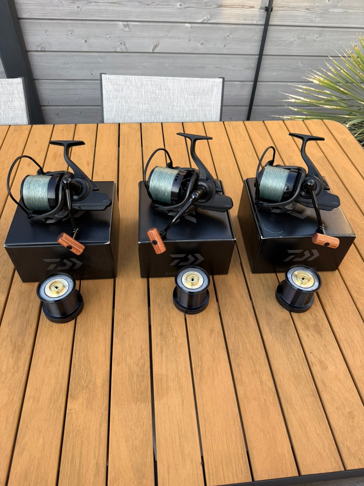 Daiwa basia 45SLD QD, Watersport en Boten, Ophalen of Verzenden, Zo goed als nieuw, Molen