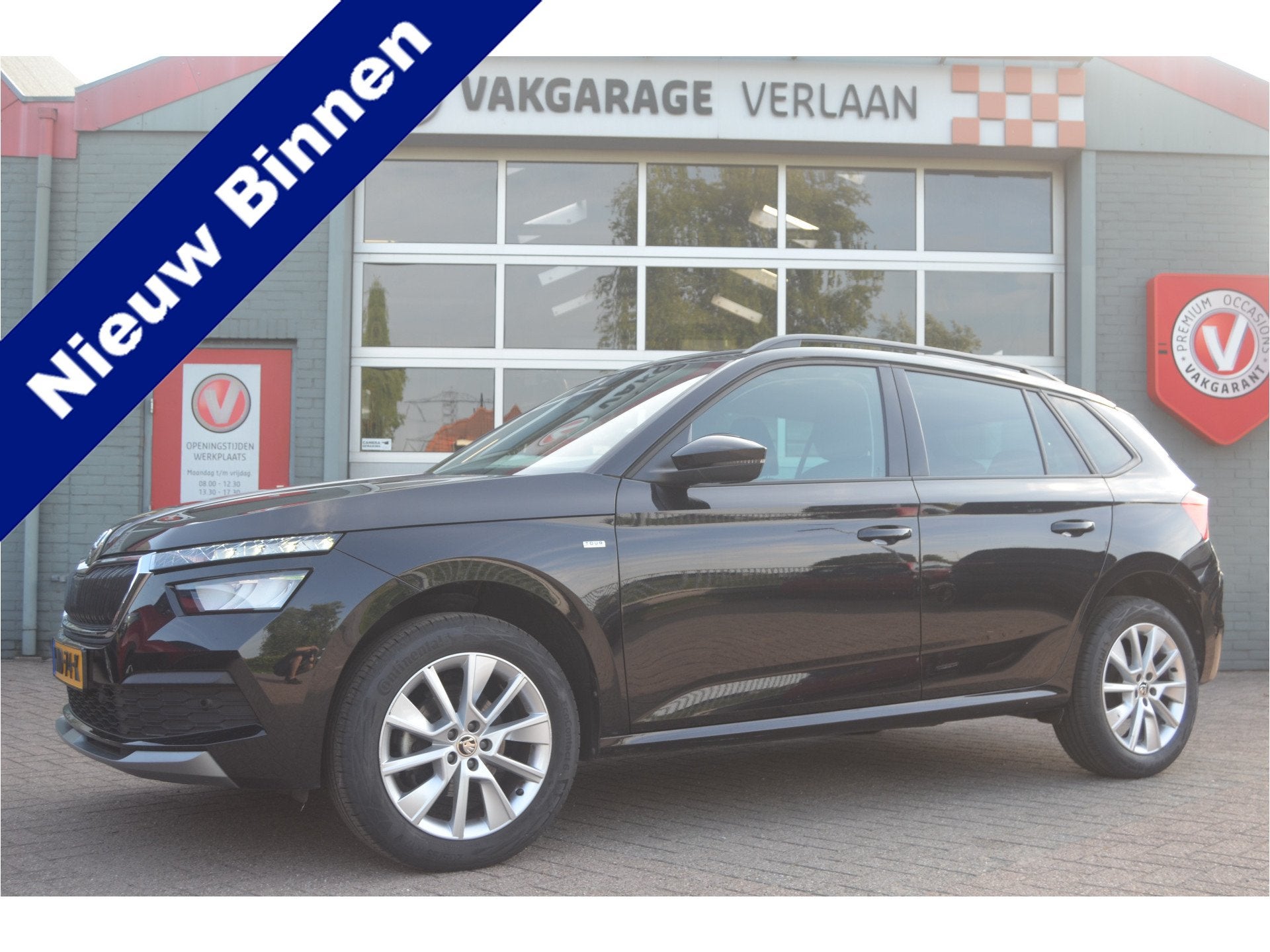 Skoda Kamiq 1.0 TSI AUTOMAAT Carplay, Stoelverw., 12 mnd gar, Auto's, Skoda, LED verlichting, Gebruikt, Euro 6, Zwart
