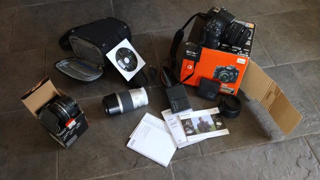 te koop sony slt-A58, Spiegelreflex, Cameratas, Kantelbaar/draaibaar scherm, Ophalen of Verzenden