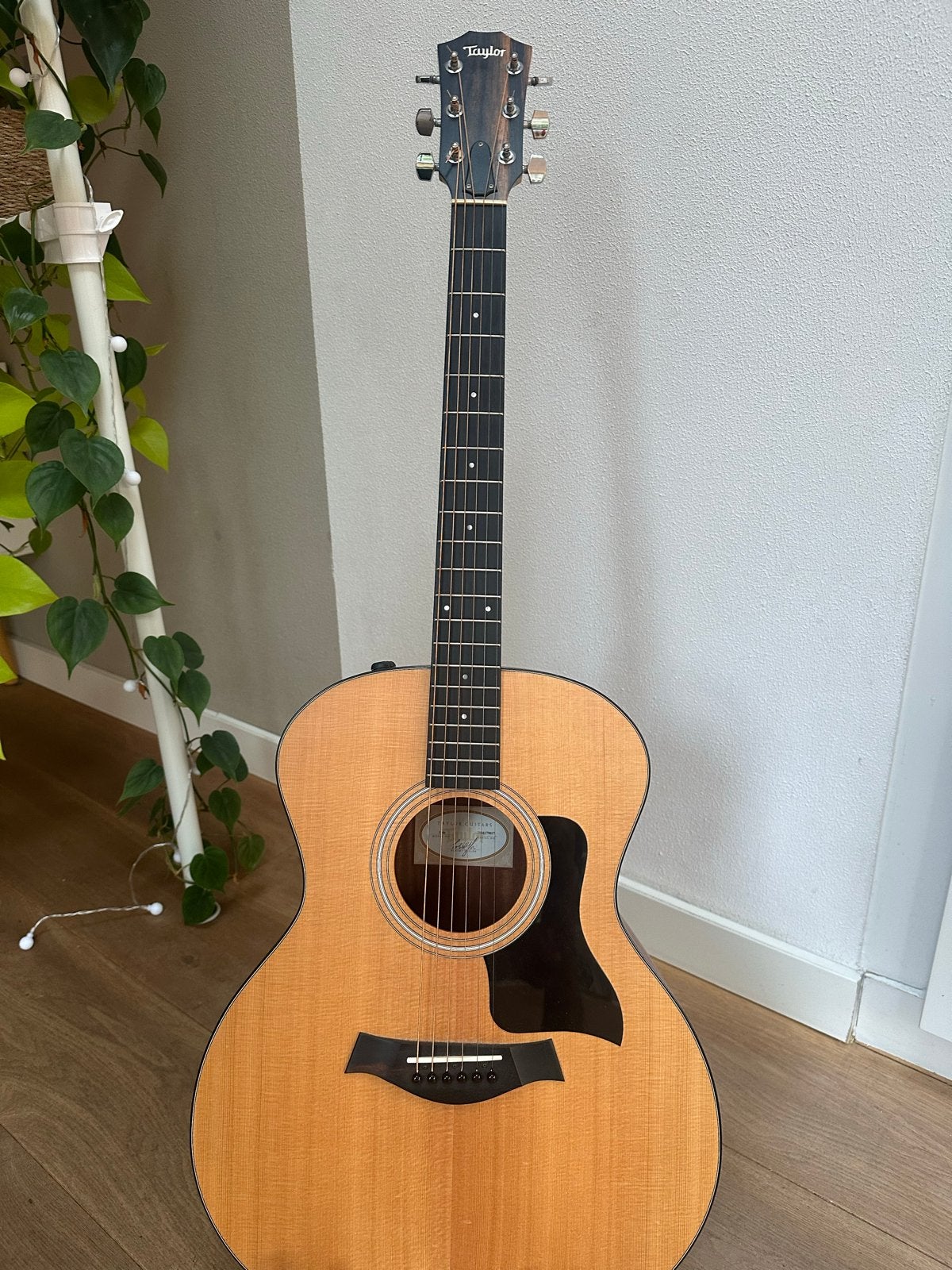 Taylor 114e Westerngitaar met element en gigbag, Ophalen of Verzenden, Zo goed als nieuw, Western- of Steelstringgitaar, Met (piezo-)element