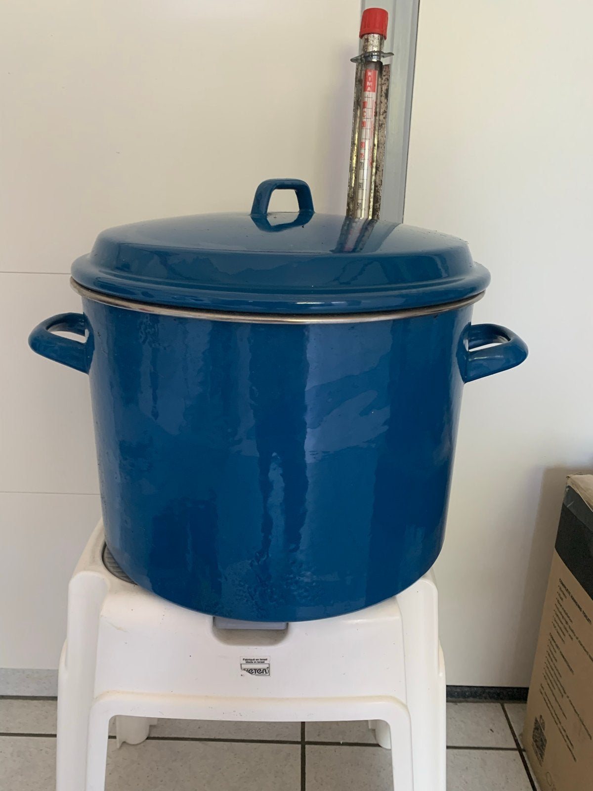 Weckketel in goede staat, Ophalen, Gebruikt, Met deksel, Overige typen