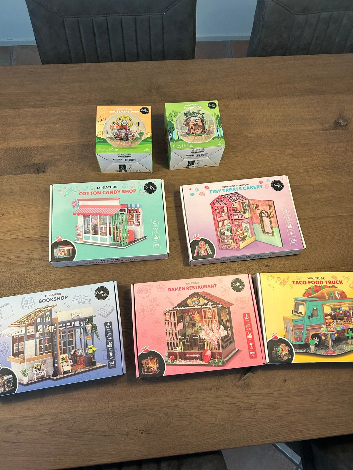Crafts & Co Miniatuur Bouwpakketten - Diverse Modellen, Ophalen of Verzenden, Nieuw, Overige merken
