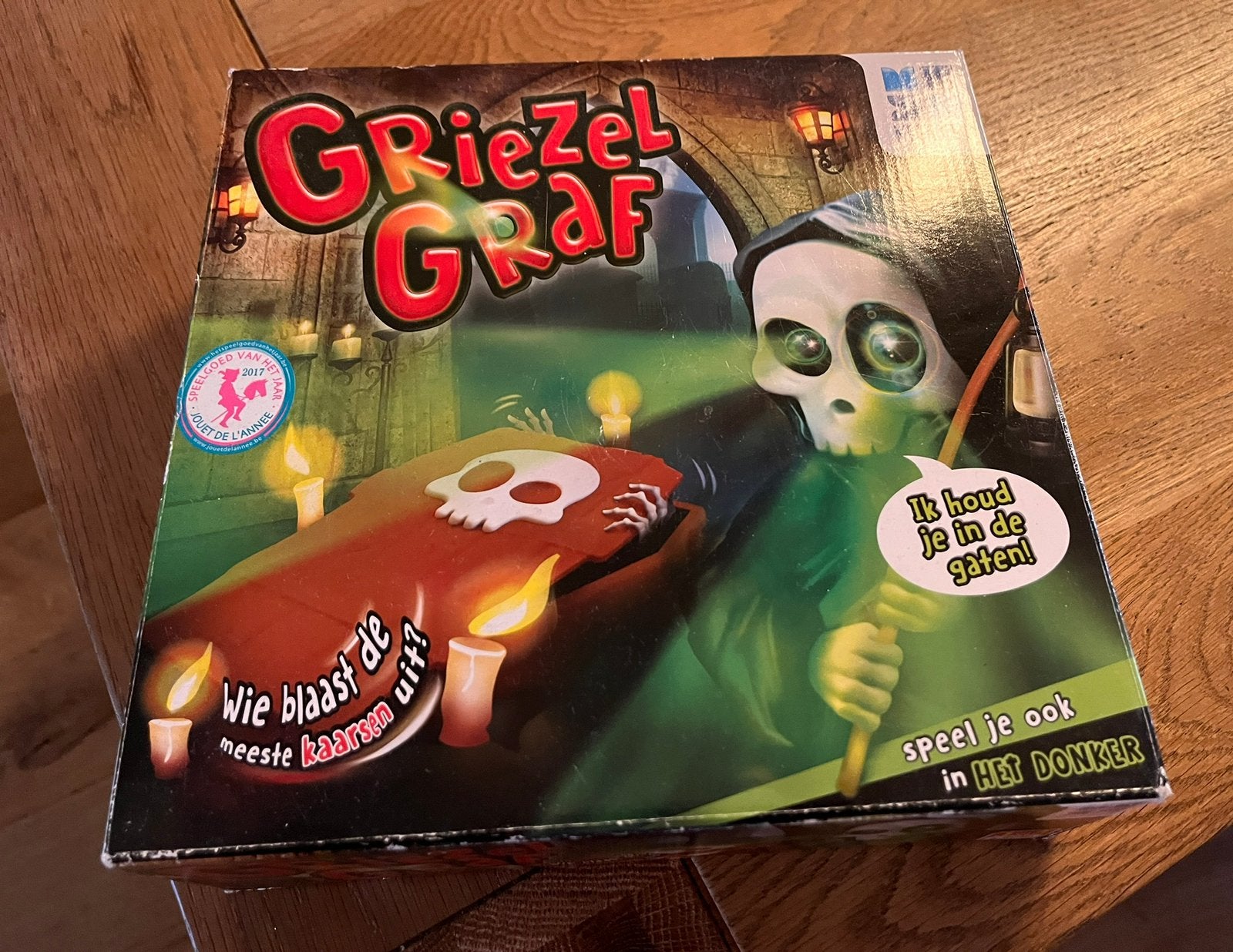Griezelgraf spel met sensor, Ophalen of Verzenden, Zo goed als nieuw
