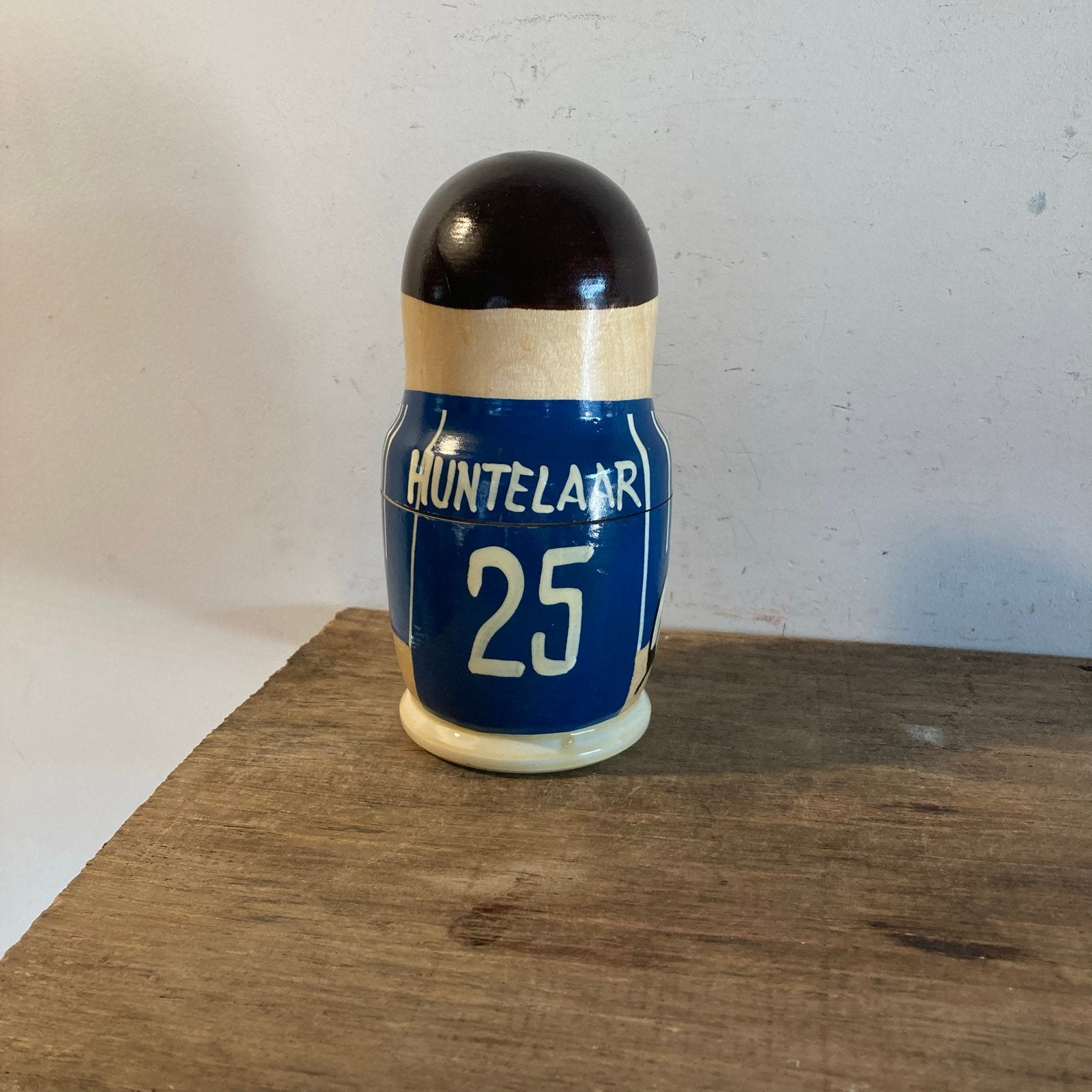 Schalke 04 Matroesjka Poppetjes - Huntelaar, Meyer, Antiek en Kunst, Ophalen of Verzenden