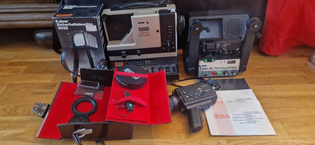 Super 8 diverse apparaten, Ophalen, 8mm, Camera