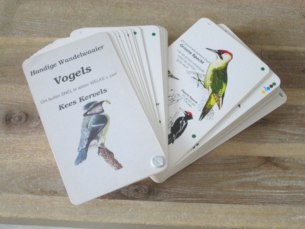 Handige Wandelwaaier Vogels - Kees Kervels, Nieuw, Ophalen of Verzenden, Vogels, Kees Kervels