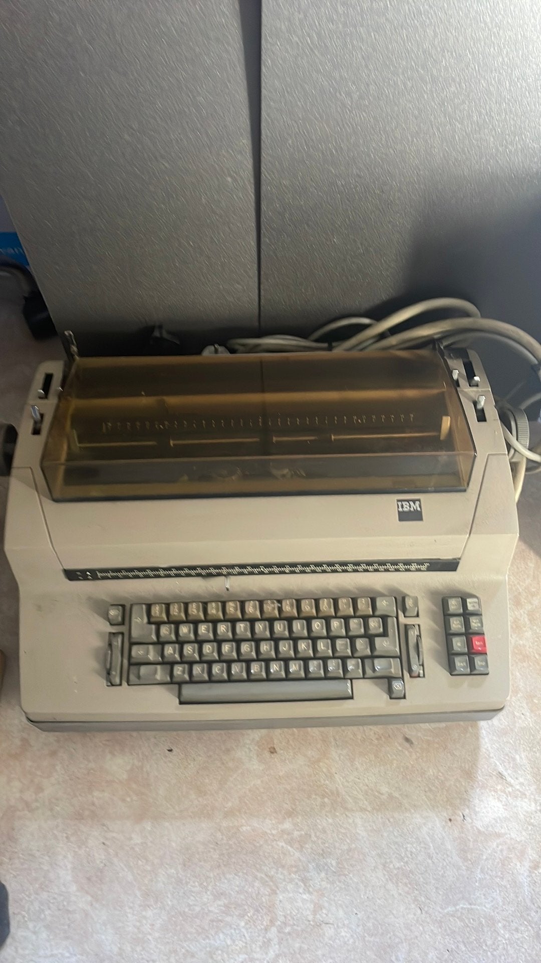 IBM Telex Typewriter, Ophalen