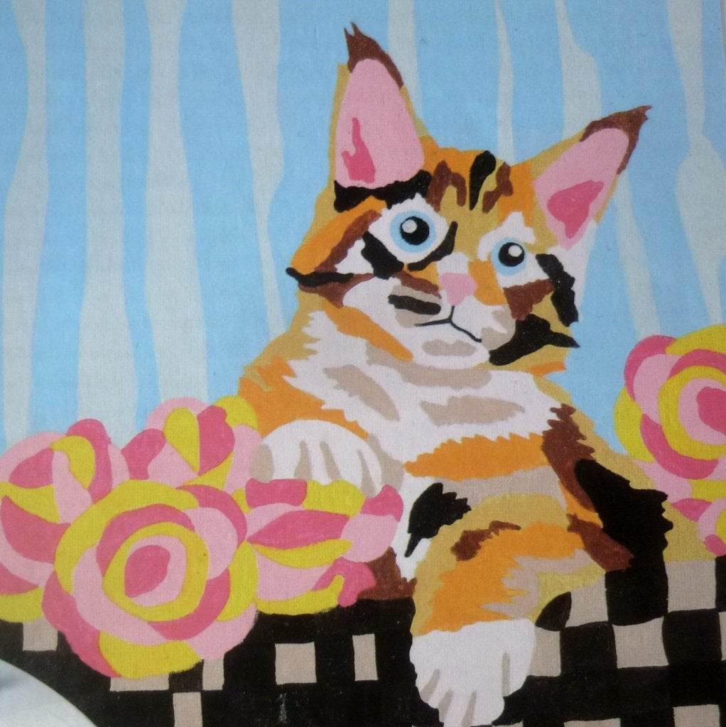 Schilderen op nummer, canvas - Poes - nieuw, Ophalen of Verzenden, Nieuw, Schilderen op nummer