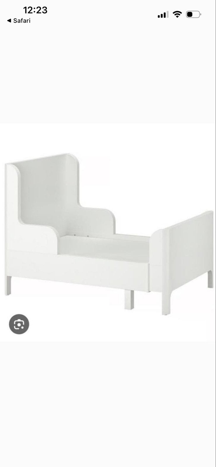 IKEA Meegroeibed - Wit kinderbed, Ophalen, Gebruikt