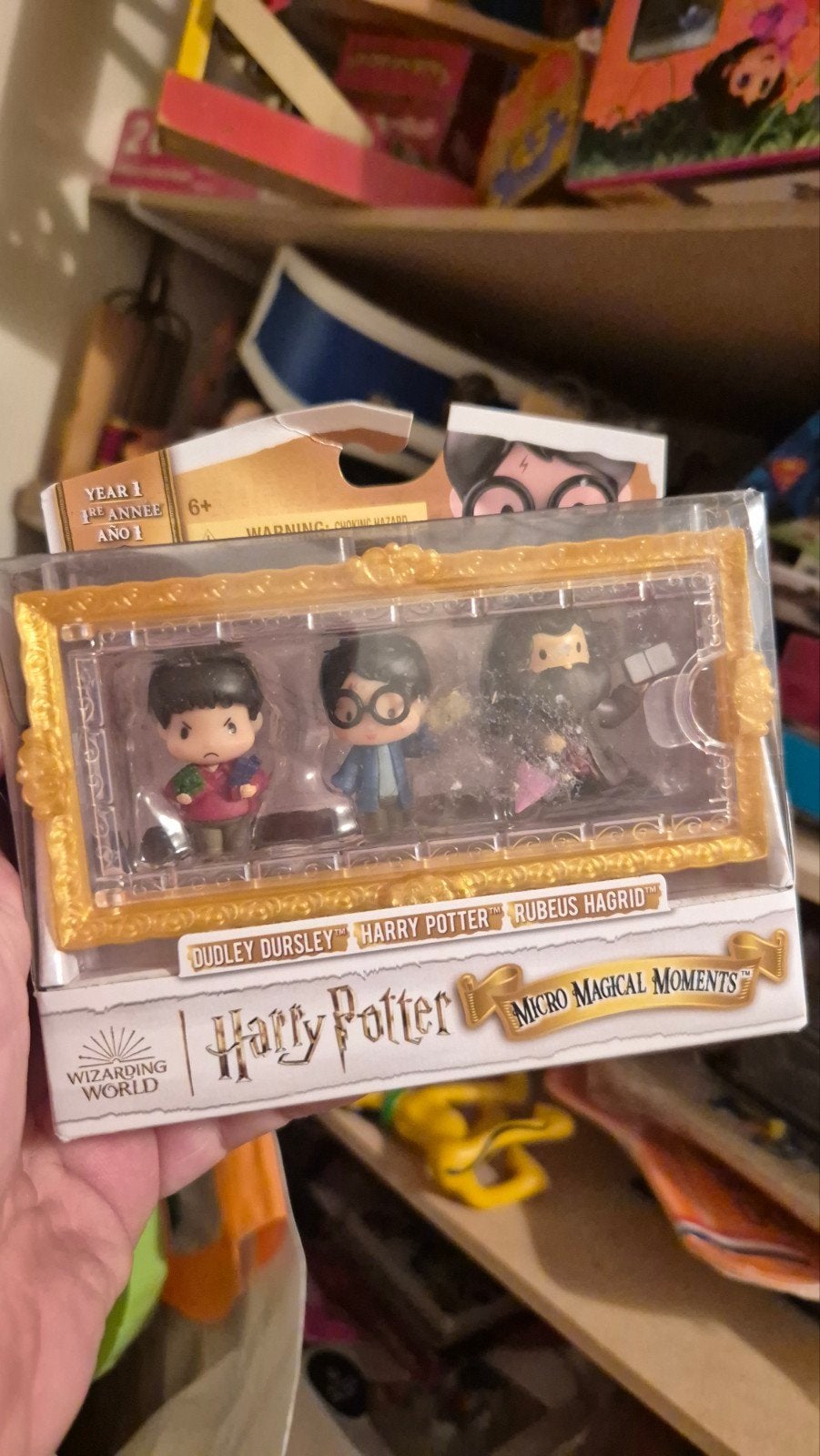 Harry Potter Micro Magical Moments - Dudley, Harry, Hagrid, Ophalen of Verzenden
