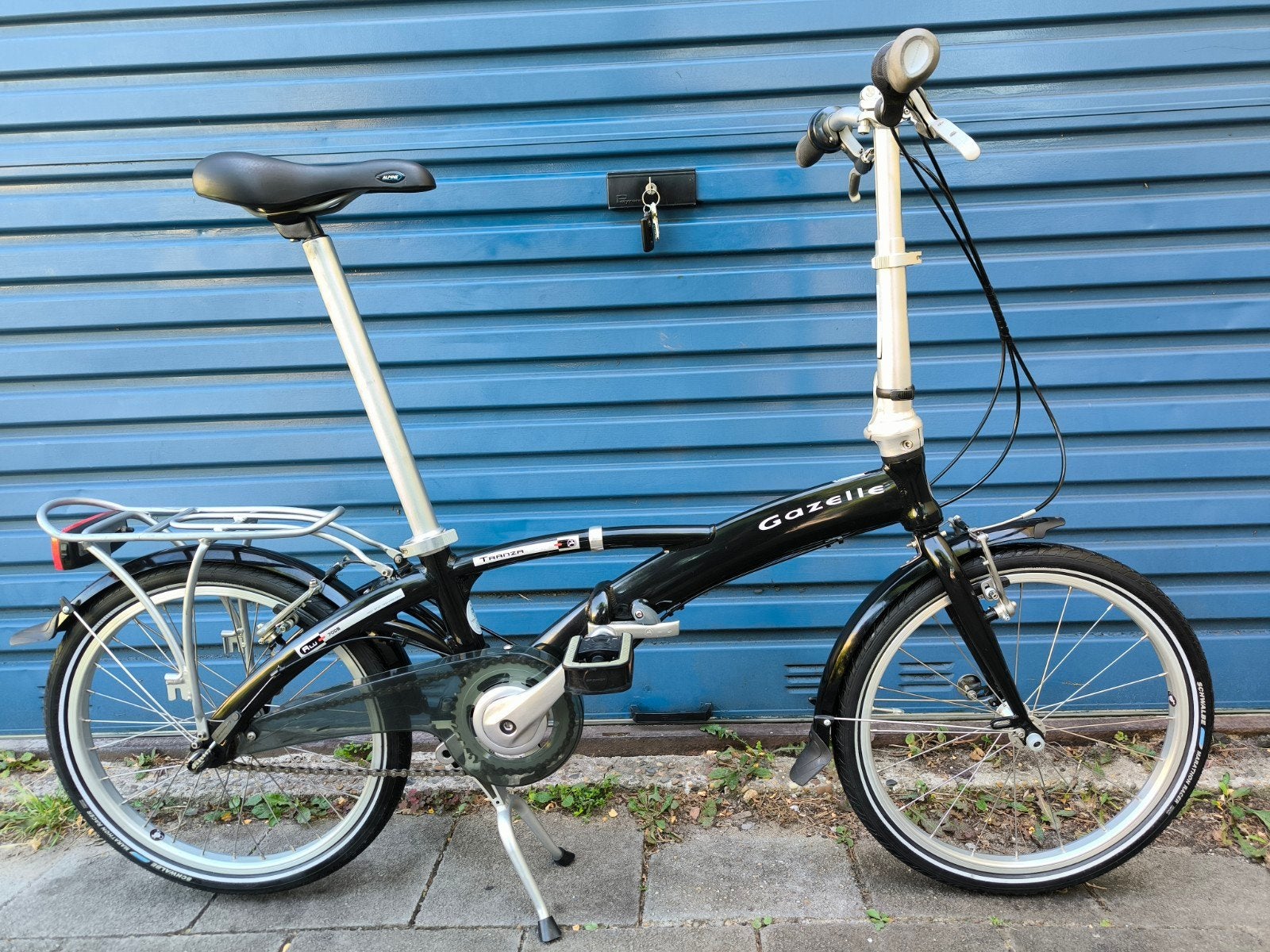 Z.G.A.N Gazelle Tranza Pure 7005 Aluminium Vouwfiets, 20 inch of meer, Versnellingen, Ophalen of Verzenden, Zo goed als nieuw
