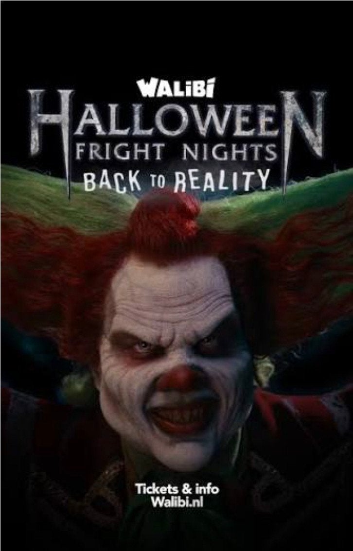1 ticket walibi fright night 11 okt, Eén persoon, Ticket of Toegangskaart