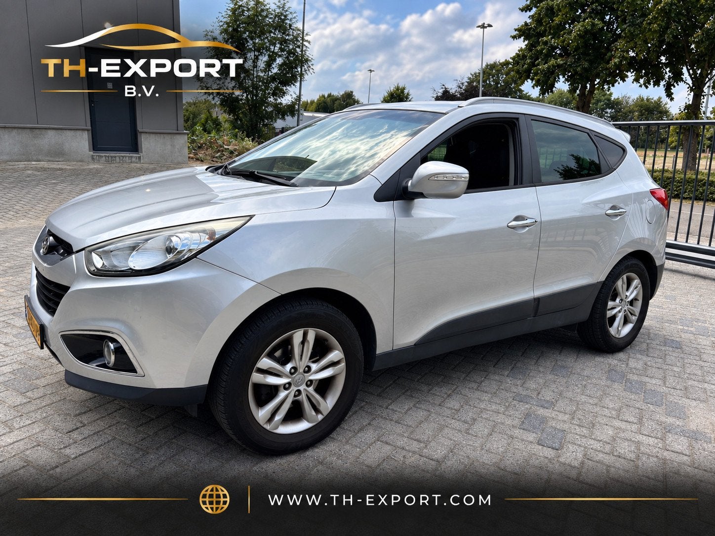 Hyundai Ix35 2.0i Style Clima Trekhaak, Auto's, Gebruikt, Zwart, 4 cilinders, 163 pk