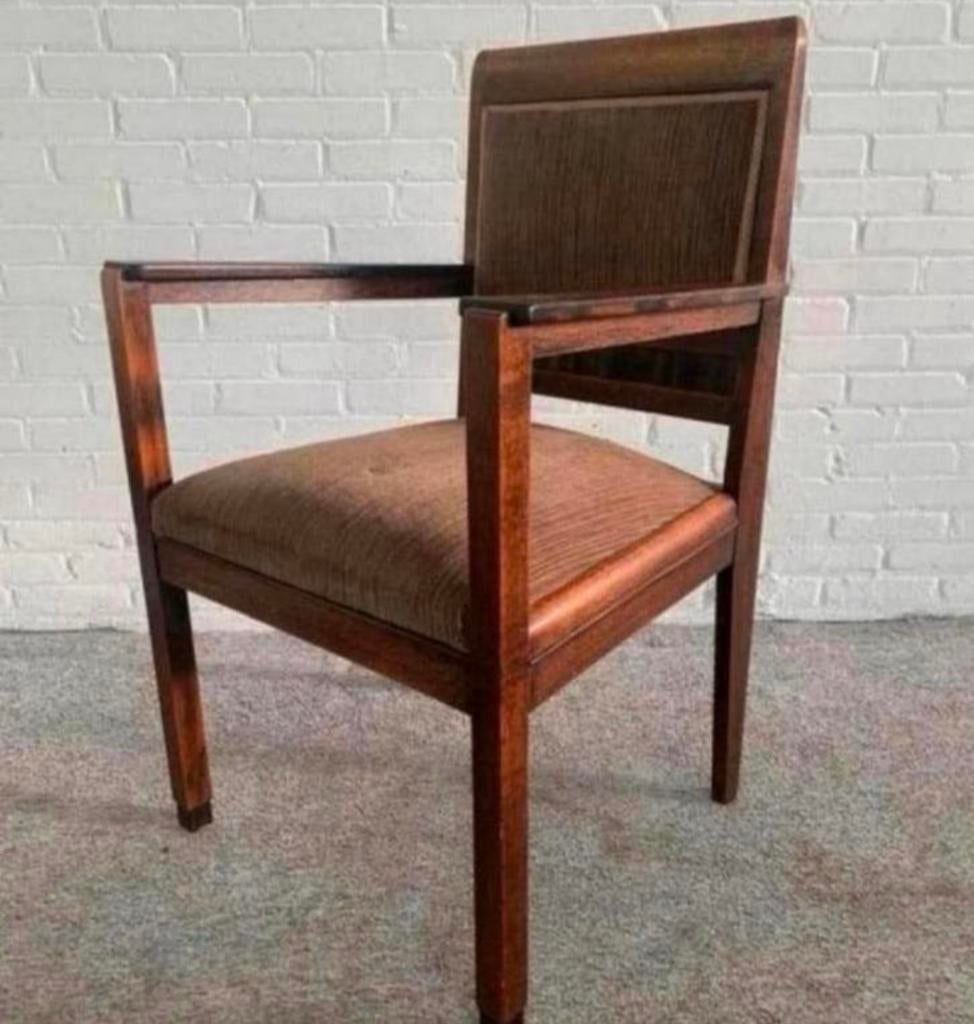 Fauteuil van firma Pander Haagse school Amsterdamse school., Huis en Inrichting, Fauteuils, Ophalen of Verzenden, Zo goed als nieuw