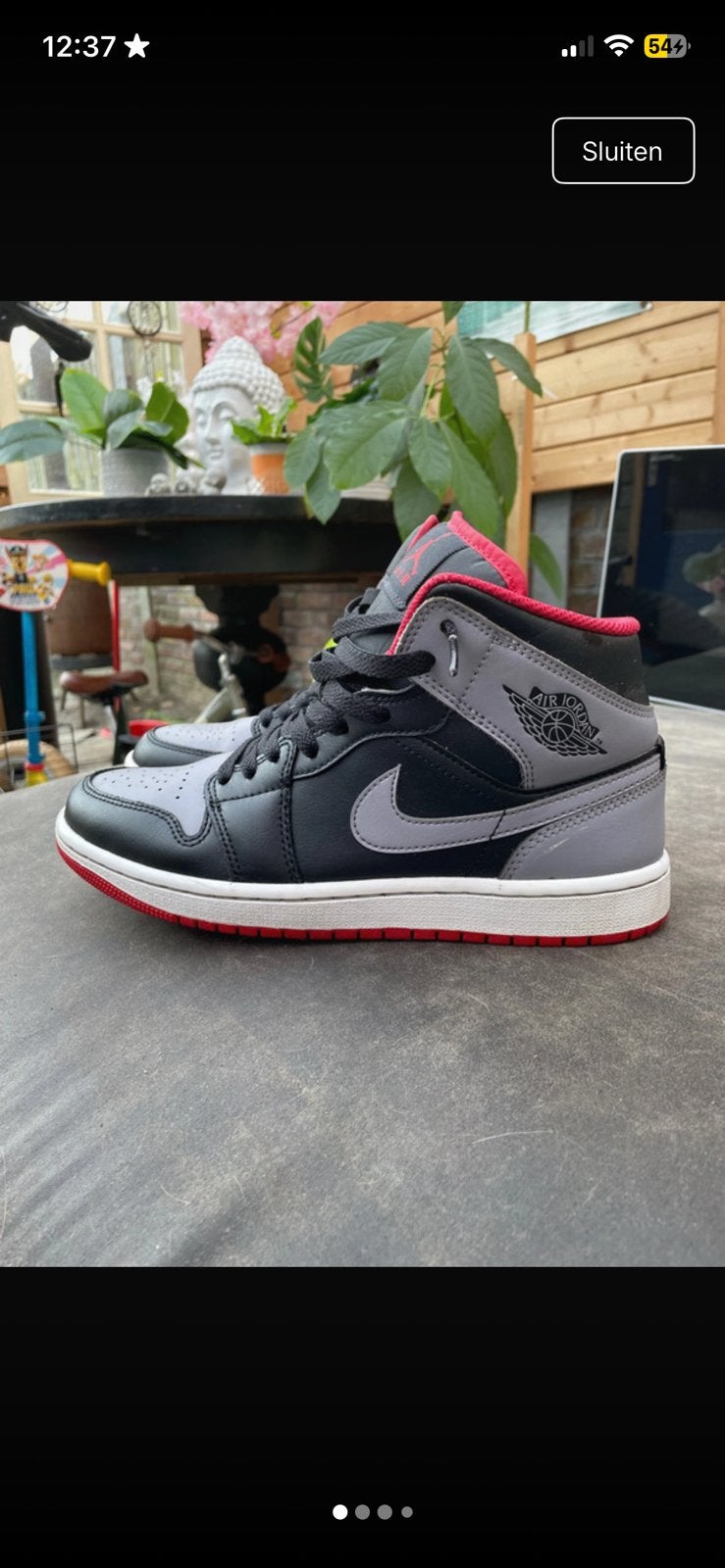 Schoenen jordans, Ophalen of Verzenden, Zo goed als nieuw