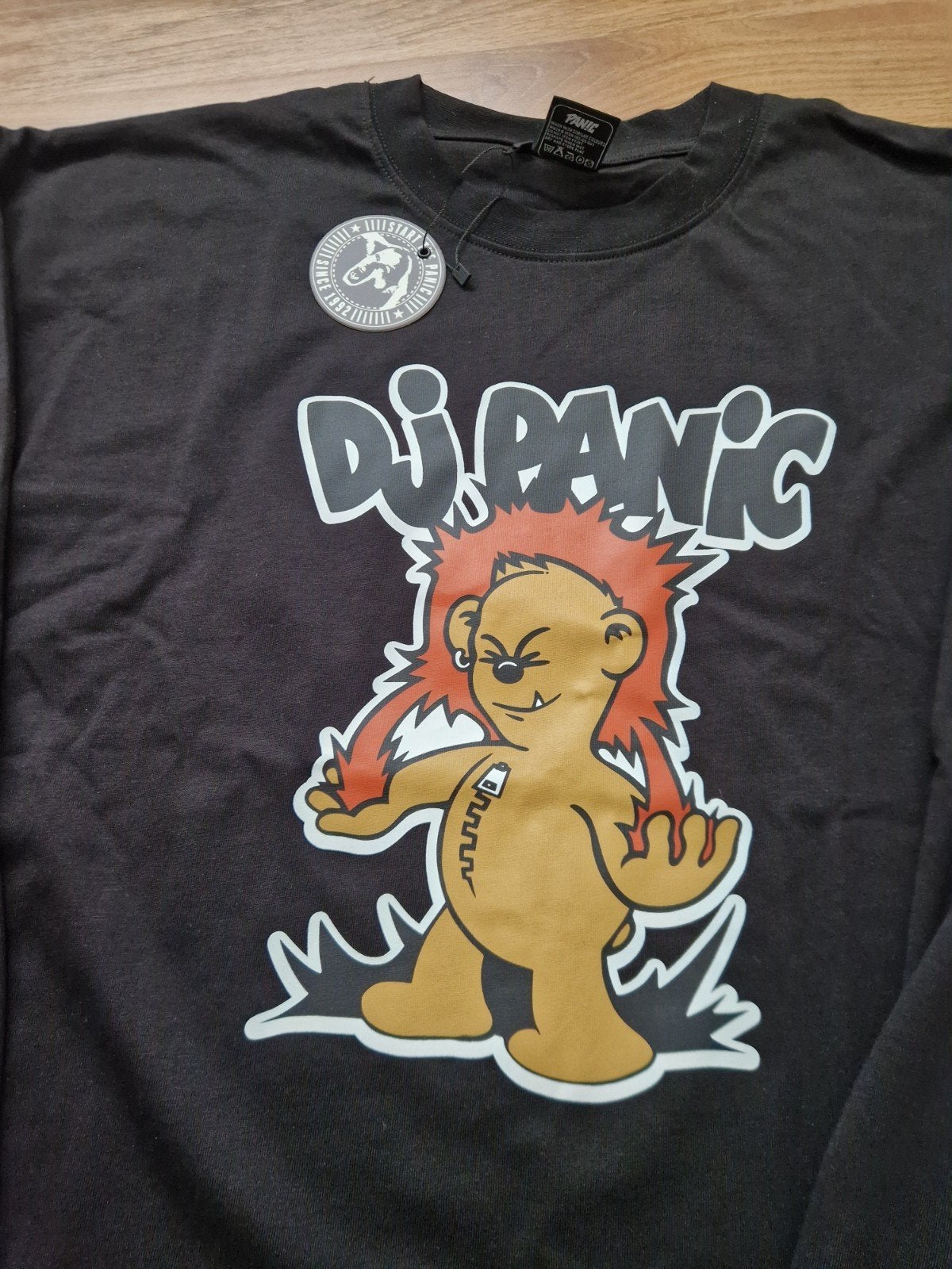 dj panic limited edition longsleeve maat xxl thunderdome, Ophalen of Verzenden, Nieuw, Overige maten, Zwart