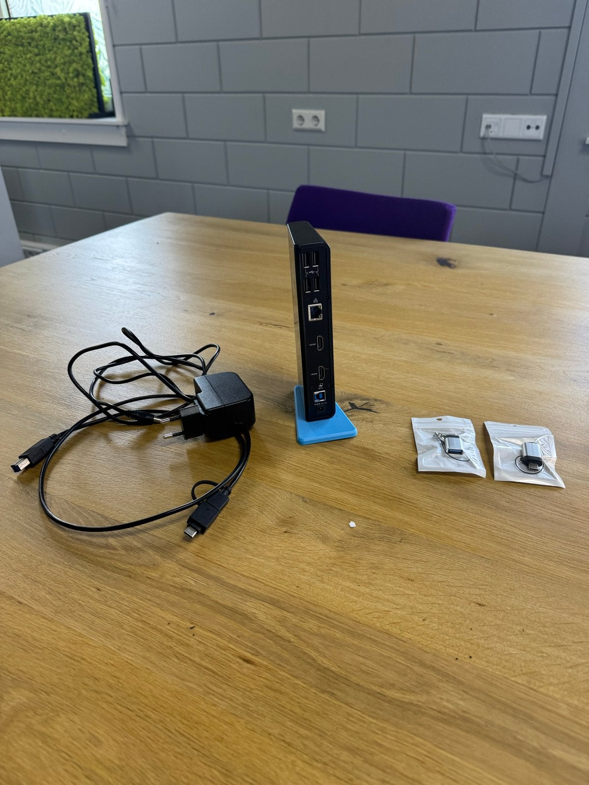 3x i-tec USB 3.0 Docking Station met adapter en accessoires, Ophalen, Gebruikt, Docking station, Harde schijf
