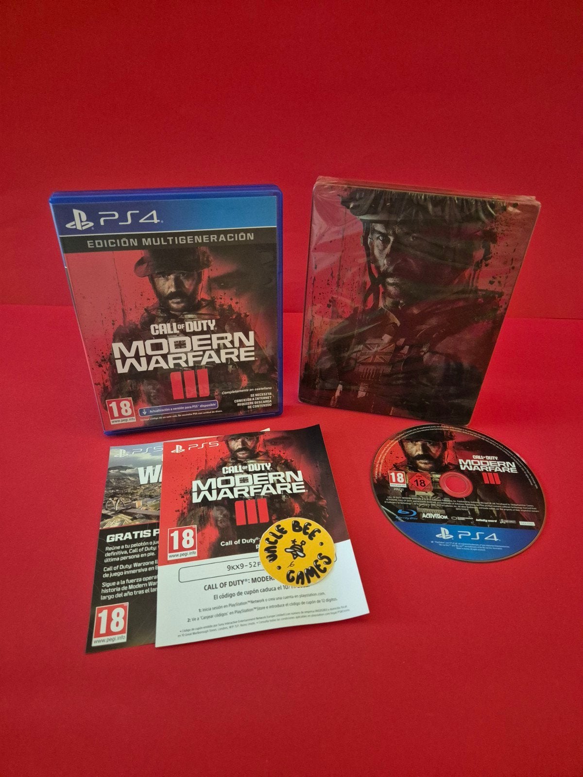 Call of Duty Modern Warfare 3 + Steelbook, Online, Support@activision.com, Vanaf 18 jaar, Shooter