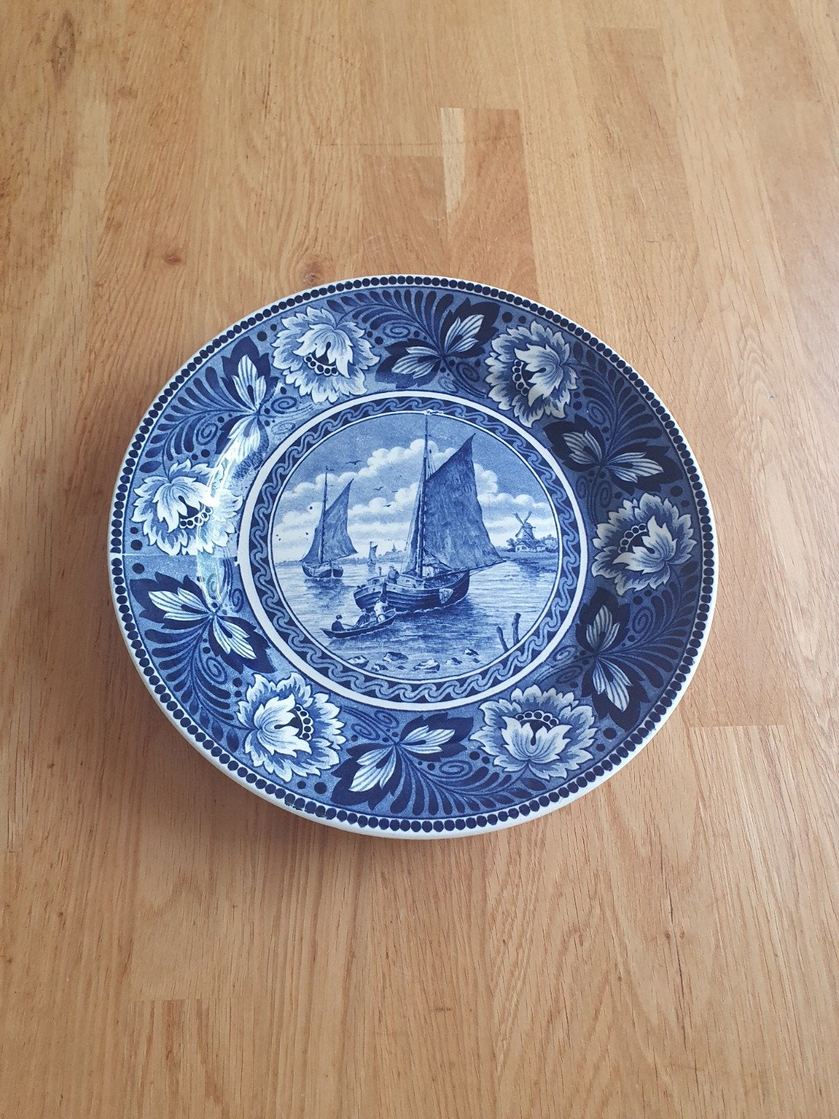 Hollands blauw bord, Ophalen of Verzenden