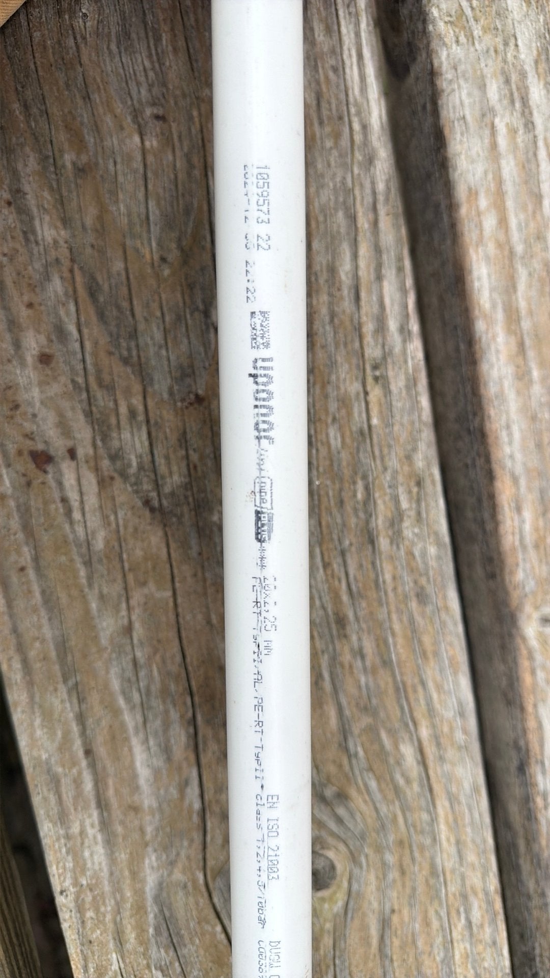 Uponor pipe plus 20x2.5mm ongeveer 3.5meter, Overige materialen, Zo goed als nieuw, 2 tot 4 meter, Overige typen