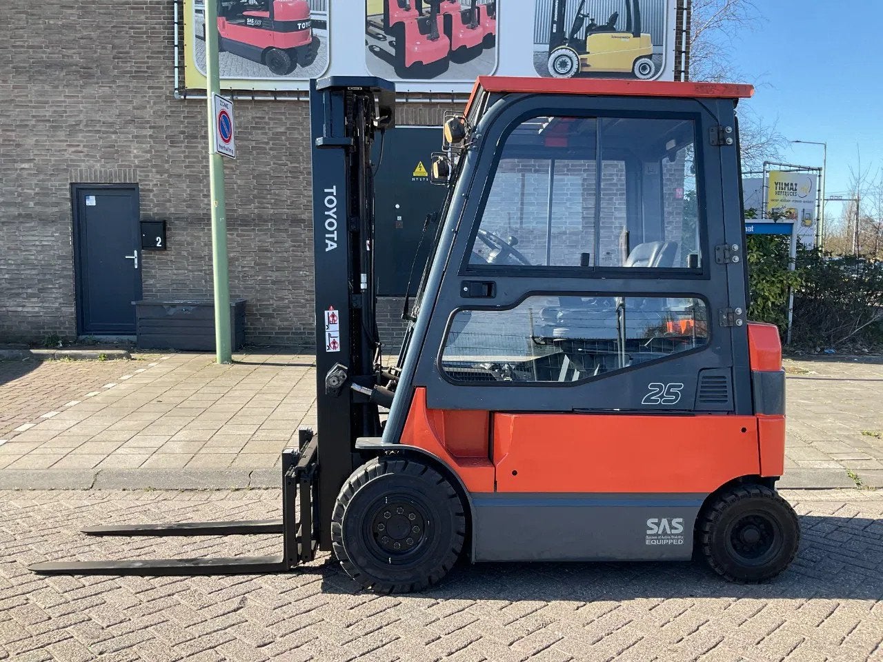 Toyota 7FBMF25 2500KG 5.00METER HEFTRUCK (bj 2003), Zakelijke goederen, Machines en Bouw | Heftrucks en Intern transport, Heftruck