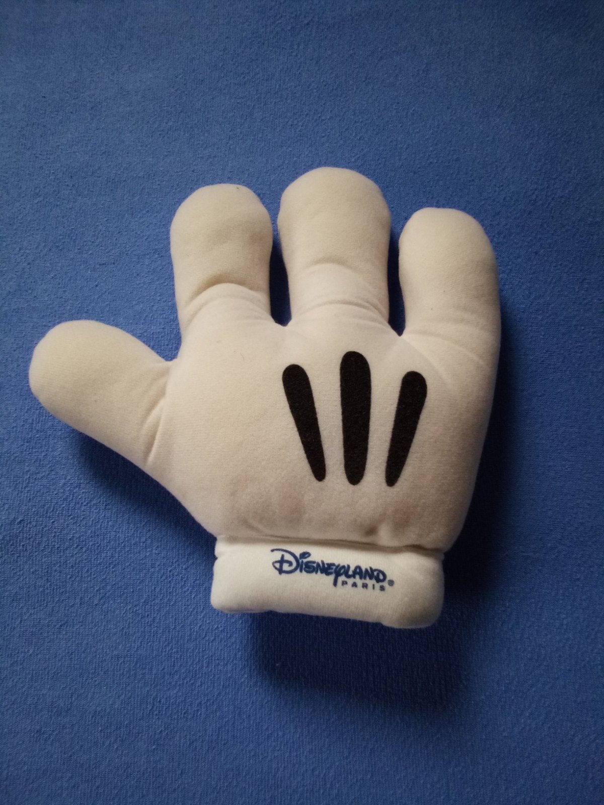 Disneyland Paris Mickey Mouse Hand Knuffel, Ophalen of Verzenden, Mickey Mouse, Zo goed als nieuw, Knuffel