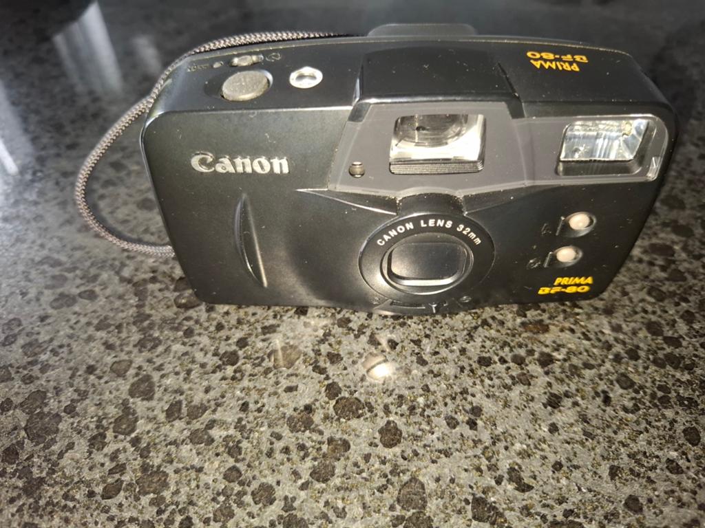 Canon Prima BF80 Compact Camera, Audio, Tv en Foto, Fotocamera's Analoog, Ophalen of Verzenden, Gebruikt, Compact, Canon
