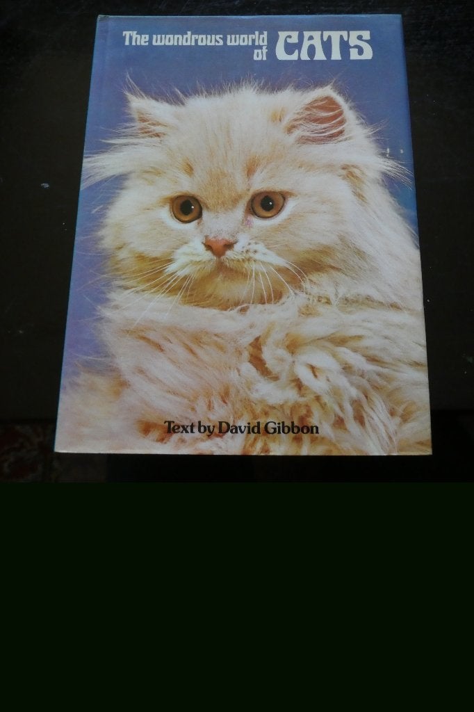 the wondrous world of Cats,  isbn: 0904681106, Boeken, Dieren en Huisdieren, Ophalen of Verzenden, Gelezen, Katten, David Gibbon