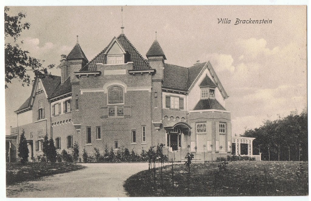 Wassenaar (ZH),Villa Brackenstein, ongelopen,richtprijs 3,50, Verzenden, 1920 tot 1940, Ongelopen, Zuid-Holland
