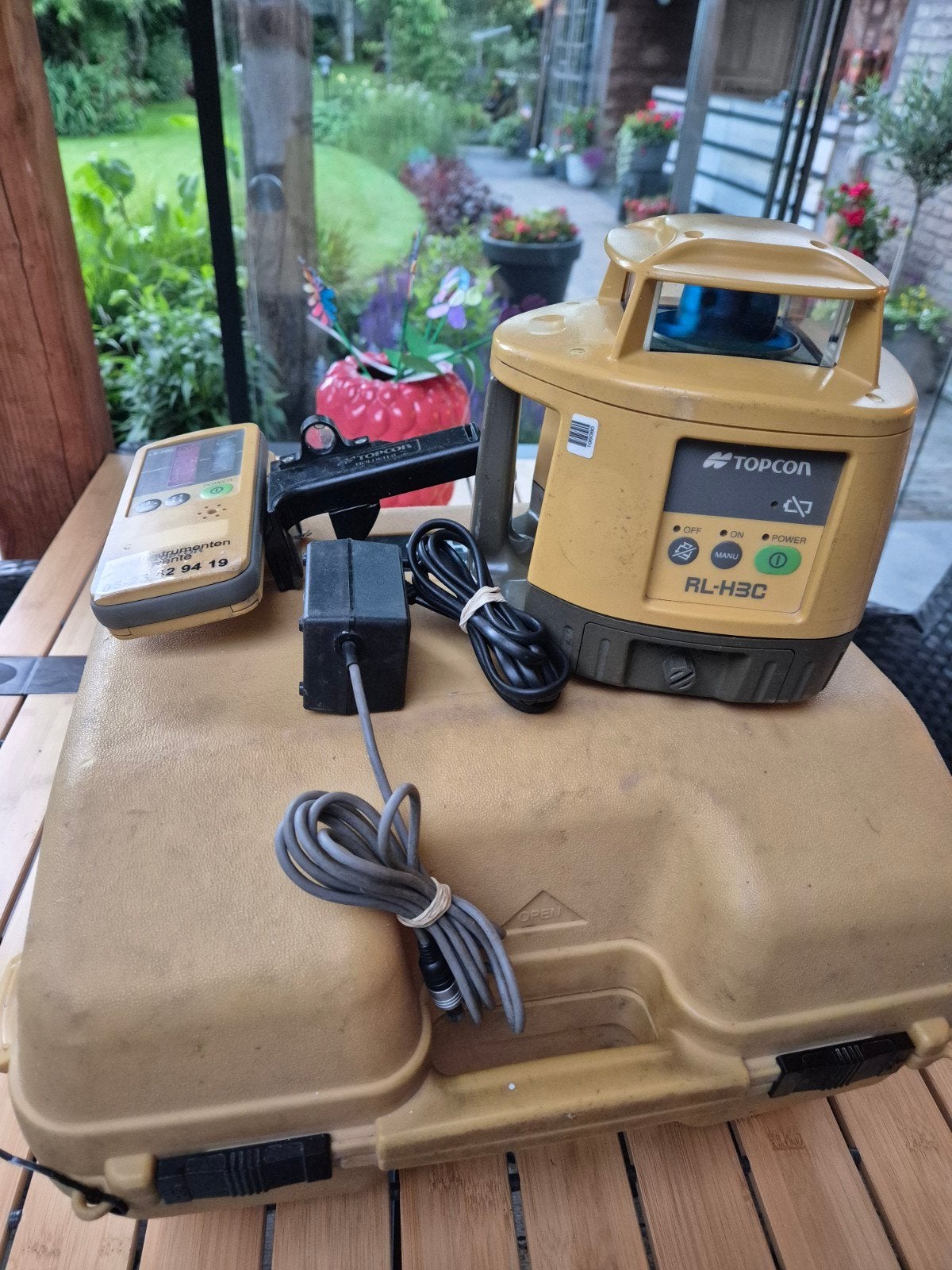 Topcon bouwlaser gebruikt en gekeurd, Ophalen of Verzenden