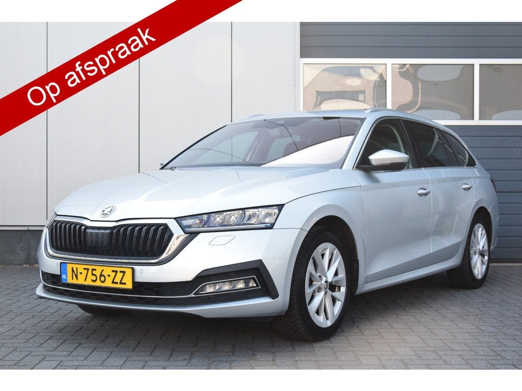 Skoda Octavia Combi 1.5 e-TSI Business Edition Plus Pano/dak, Auto's, Skoda, Bedrijf, Te koop, Octavia, ABS, Adaptive Cruise Control