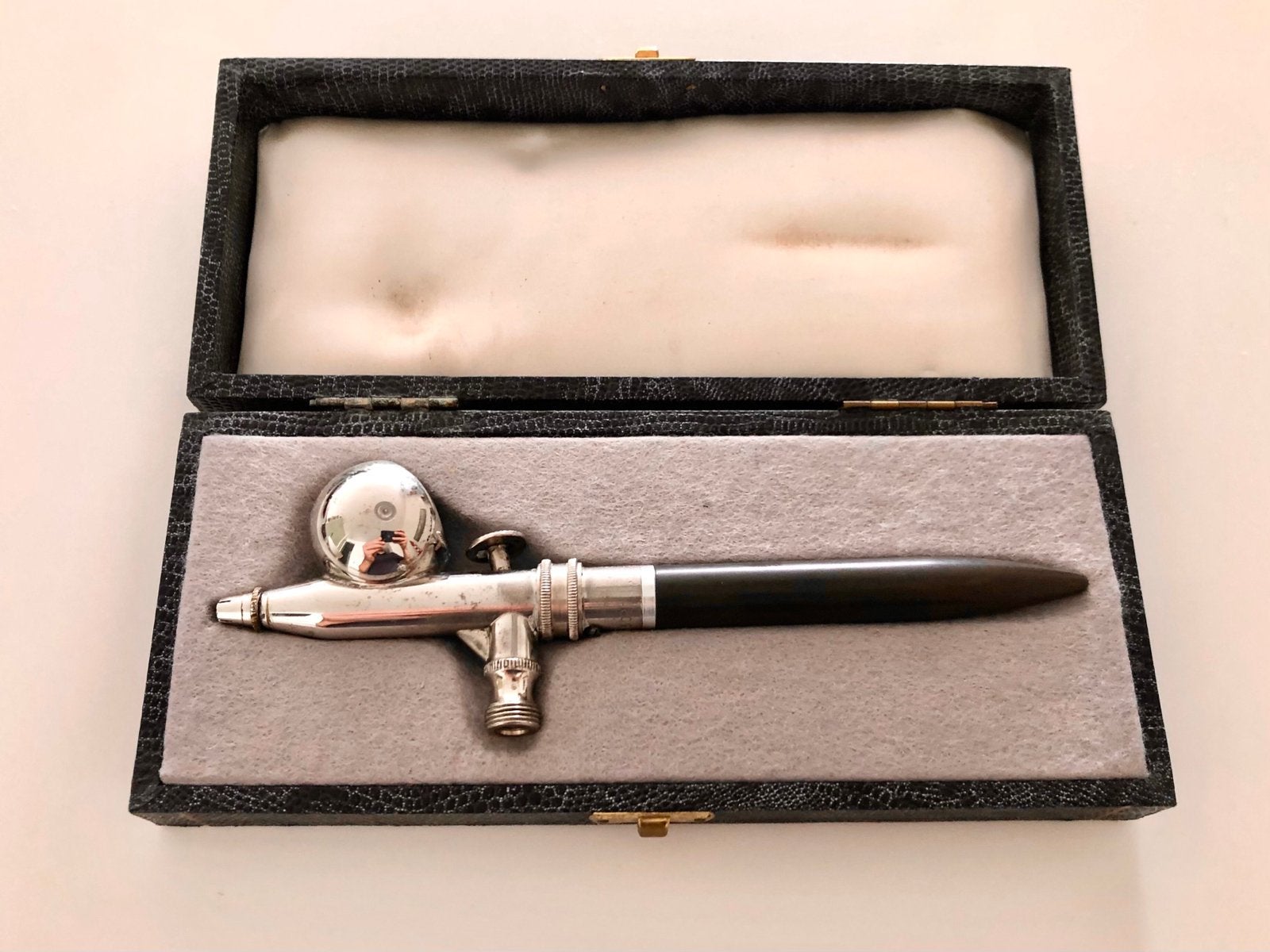 Vintage Aerograph Super 63 Airbrush met originele doos, Ophalen of Verzenden, Overige typen