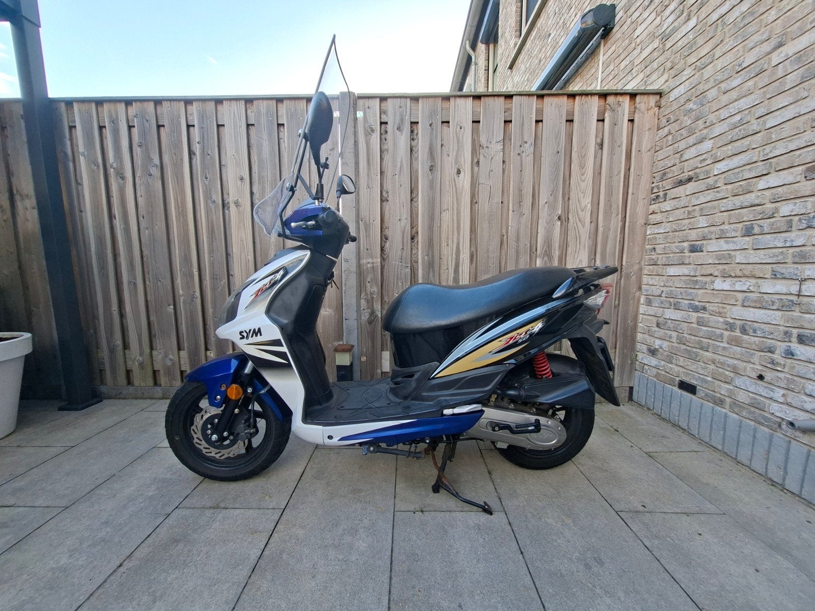 Goed onderhouden Sym Jet 4 snorscooter te koop, Fietsen en Brommers, Scooters | SYM, Ophalen, Overige modellen, 49 cc, Benzine