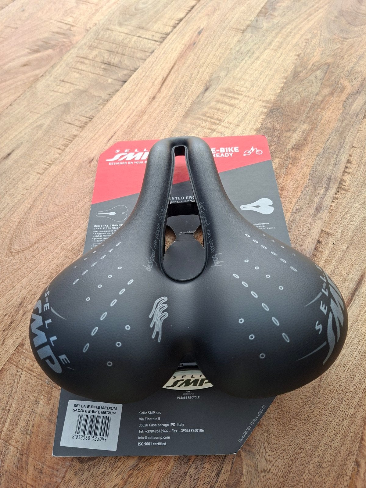 Selle SMP E-bike Medium herenzadel - Nieuw, Fietsen en Brommers, Ophalen of Verzenden, Nieuw, Selle SMP