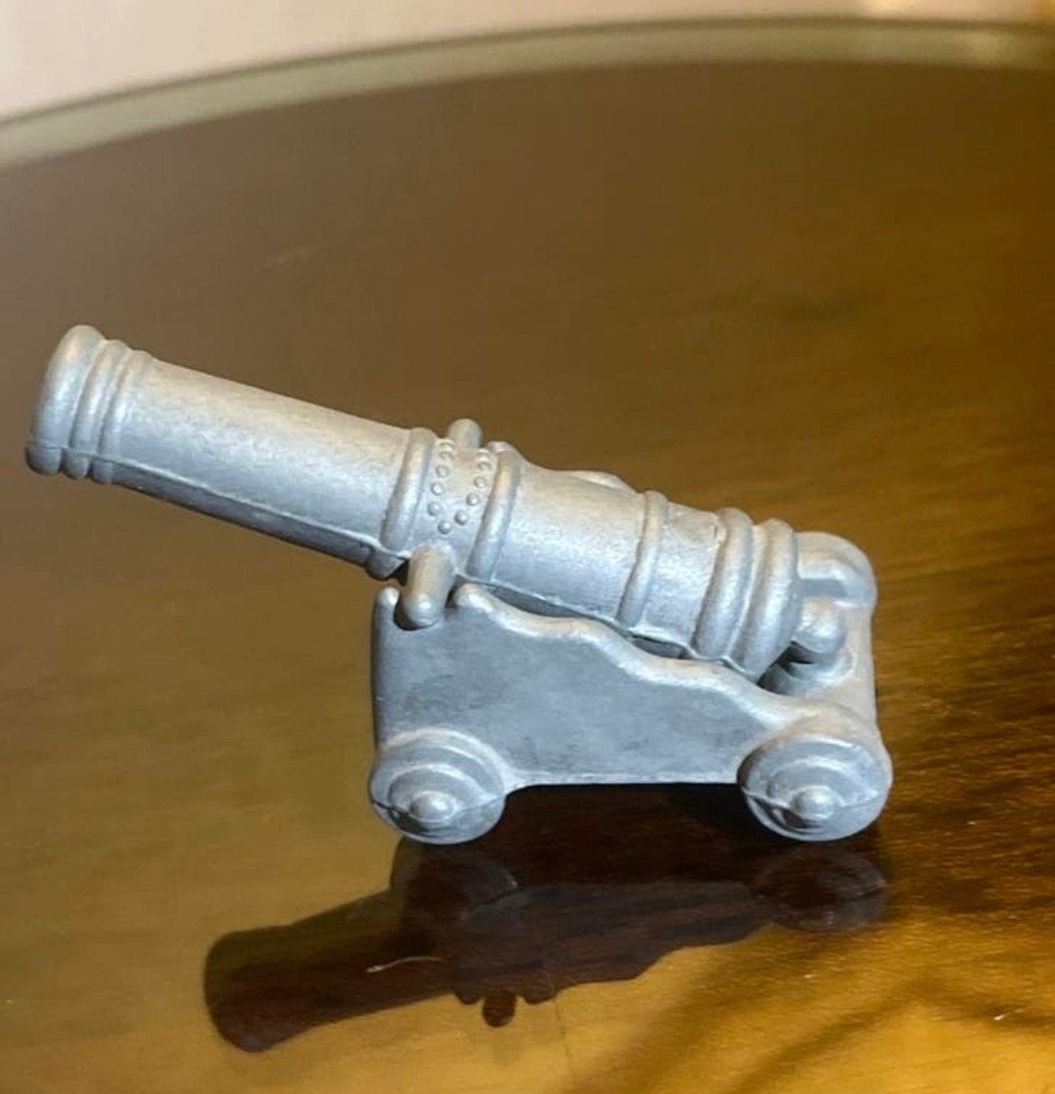 Gedetailleerd Miniatuur Kanon van Tin - 7 cm, Ophalen of Verzenden