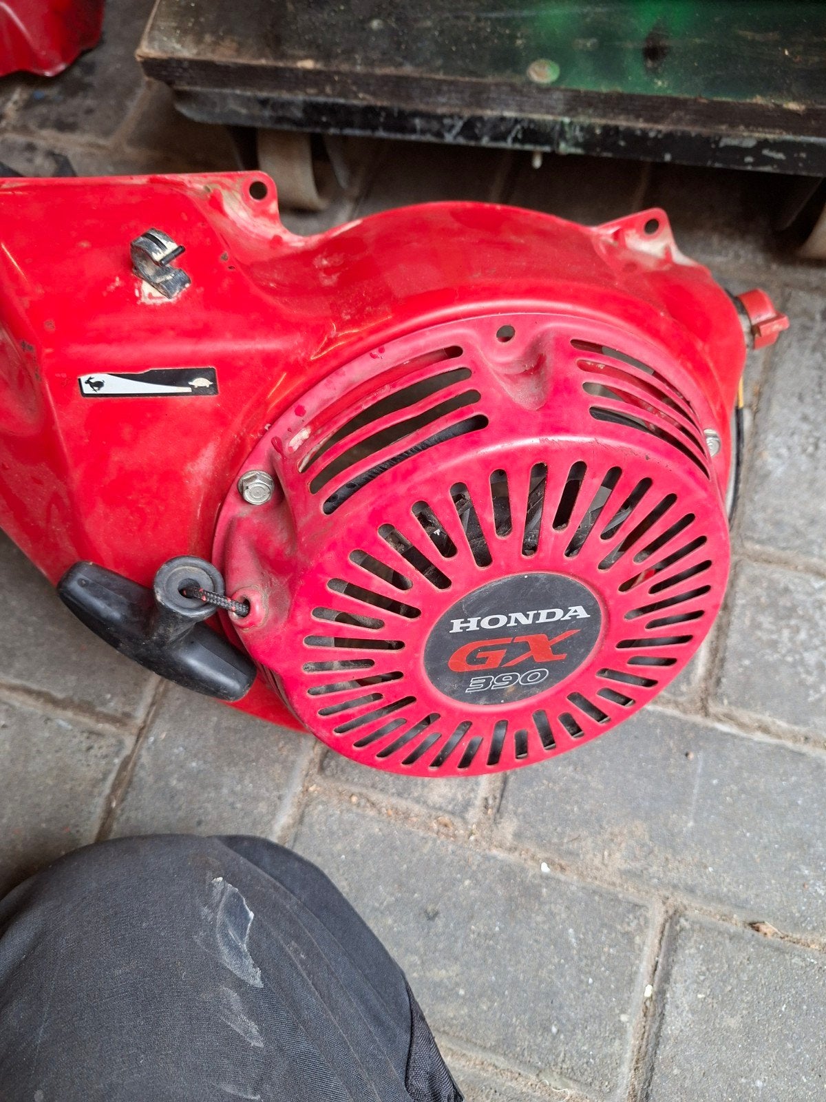 Honda gx, Ophalen, Benzinemotor, 1800 rpm of meer