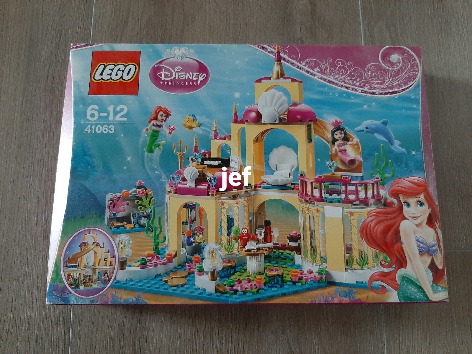 LEGO Disney Ariel Onderwater Paleis 41063 nieuw, Kinderen en Baby's, Speelgoed | Duplo en Lego, Nieuw, Lego, Complete set, Compleet