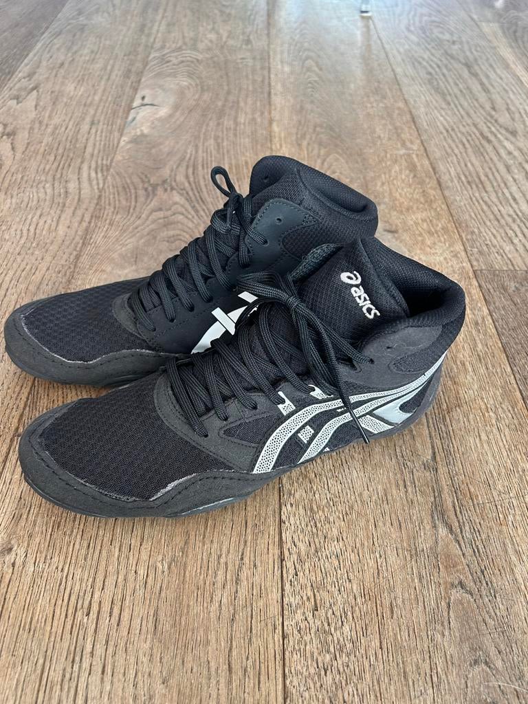 ASICS worstelschoenen - Zwart, maat 42, Verzenden, Zo goed als nieuw